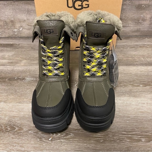 UGG | Ashton Addie Waterproof Snow Boots In Slate NEW - Picture 2 of 15